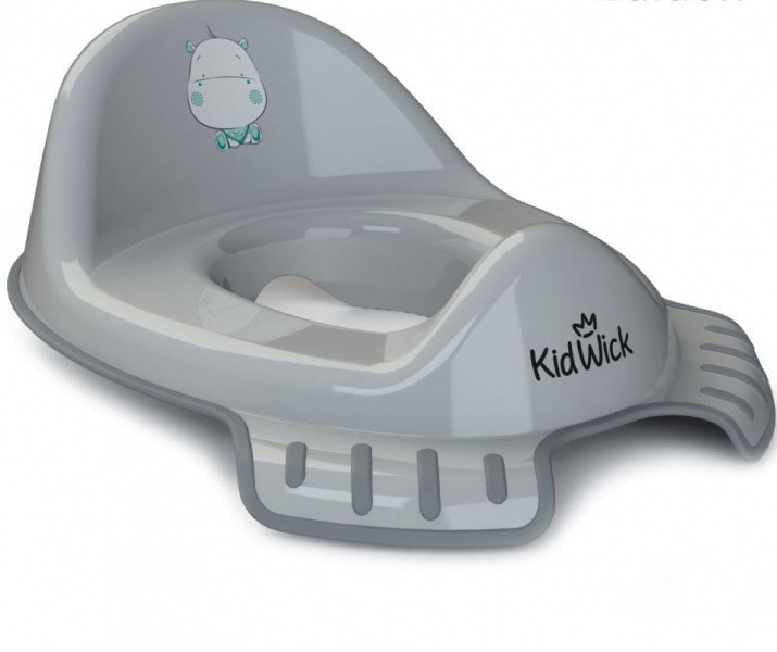 Накладка на унитаз Kidwick Флиппер, графит, фото 1