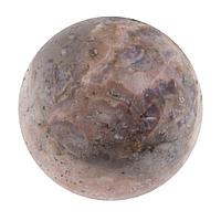 Шар из флюорита 8,5 см / шар декоративный / шар для медитаций / каменный шарик / сувенир из камня