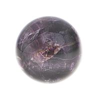 Шар из флюорита 7,5 см / шар декоративный / шар для медитаций / каменный шарик / сувенир из камня