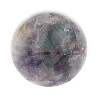 Шар из флюорита 6,5 см / шар декоративный / шар для медитаций / каменный шарик / сувенир из камня