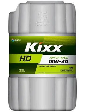 KIXX HD CF-4 15W-40, 25л - фото 1 - id-p102063718