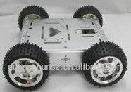 Робототехническая 4-колесная платформа/шасси с моторами (Большие колеса)