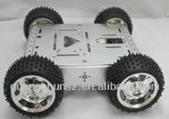 Робототехническая 4-колесная платформа шасси с моторами и большими колесами
