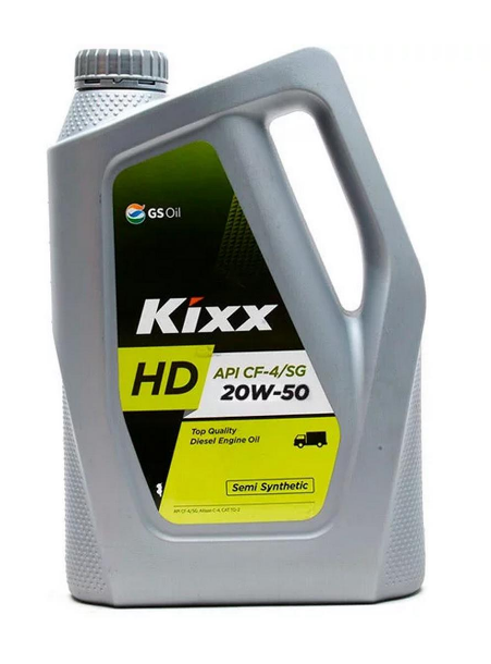 KIXX HD CF-4 20W-50, 6л - фото 1 - id-p102063854