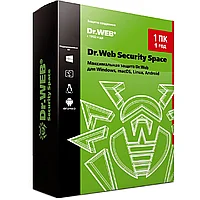 Dr.Web Security Space на 12 м., 1 ПК, лицензия