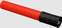 Труба гофрированная двустенная ПНД d=50мм красная (100м) IEK
