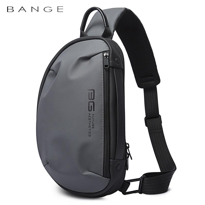 Кросс-боди сумка слинг Bange BG-7306 (серая) - фото 1 - id-p102067611