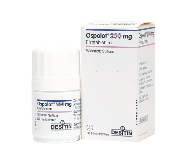 Осполот (Сультиам)  |  Ospolot (Sultiam) 50 мг, 200 мг
