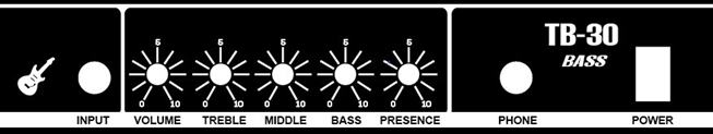 Комбоусилитель для бас гитары Smiger TB-30 - фото 2 - id-p101563878