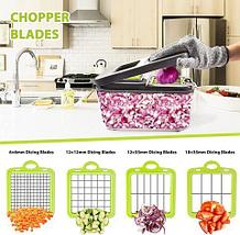 Набор для нарезки и шинковки овощей Veggie Chopper Slicer and Dicer {22 предмета}, фото 4