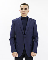 Мужской деловой пиджак «UM&H 141589102» синий, фото 1