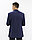 Мужской деловой пиджак «UM&H 141589102» синий, фото 4