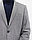 Мужской однобортный пиджак «UM&H 542611914» серый, фото 3