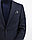Мужской однобортный пиджак «UM&H 467083845» синий, фото 3