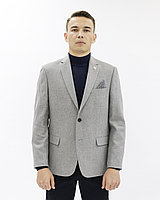 Мужской деловой пиджак «UM&H 380926828» серый