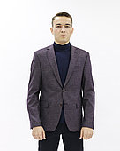 Мужской однобортный пиджак «UM&H 599575806» фиолетовый