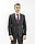 Мужской деловой костюм «UM&H 940241447» серый, фото 4