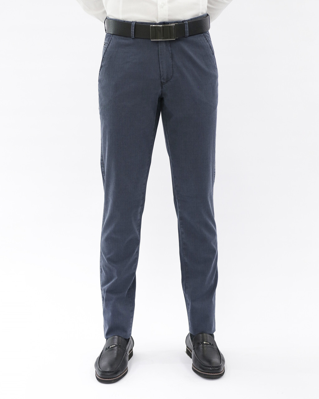 Мужские повседневные брюки «UM&H 40196313» синий - фото 1 - id-p102073685