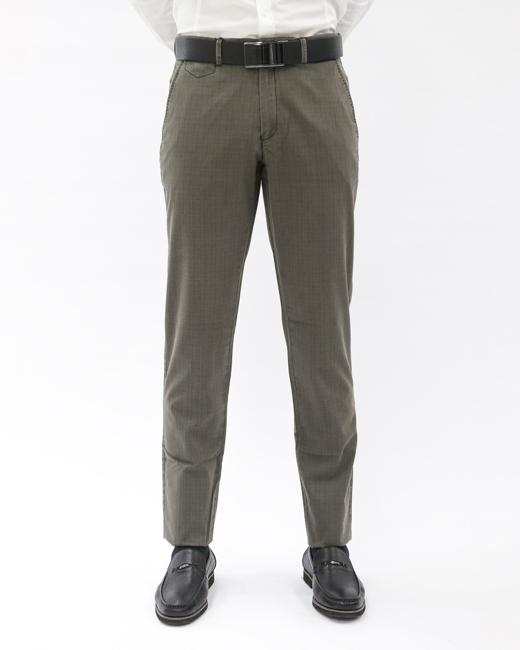 Мужские повседневные брюки «UM&H 561010434» коричневый - фото 1 - id-p102073687