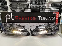 Передние фары на Camry V55 2014-17 EXCLUSIVE (под оригинал KOITO)