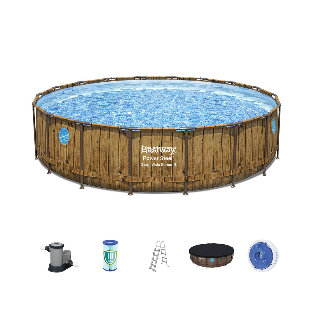 Бассейн bestway power steel swim. Каркасный бассейн Bestway Power Steel. Каркасный бассейн Бествей ротанг. Бассейн Bestway Power Steel Deluxe Series piscine ovale Marron 56716. Круглый бассейн вид сверху.