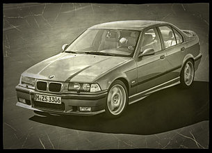 Комплект обвеса "M3" для BMW 3 серии E36 1990-1998
