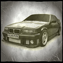 Комплект обвеса "CarZone" для BMW 3-серии E36 1990-1998