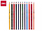 Карандаши цветные Deli ColoRun трехгранные, 24 цвета, фото 2
