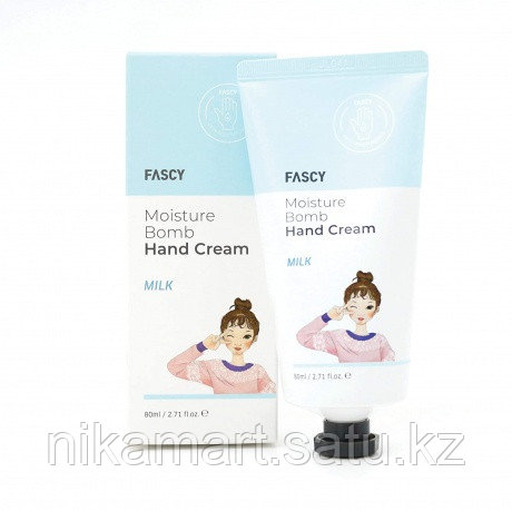 Увлажняющий крем для кожи рук FASCY Moisture Bomb Hand Cream 80 мл - фото 1 - id-p70525876