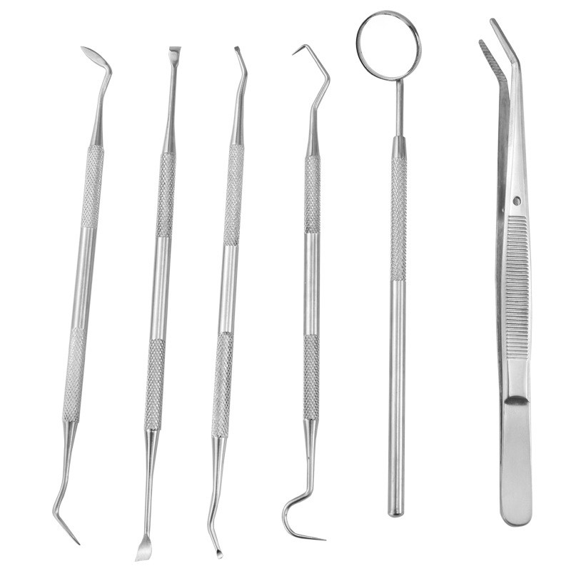 Набор стоматологических инструментов 6 шт/уп - фото 2 - id-p102079034