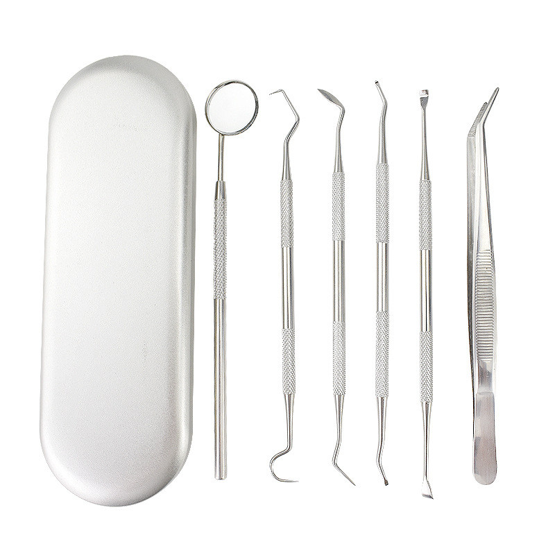 Набор стоматологических инструментов 6 шт/уп - фото 1 - id-p102079034