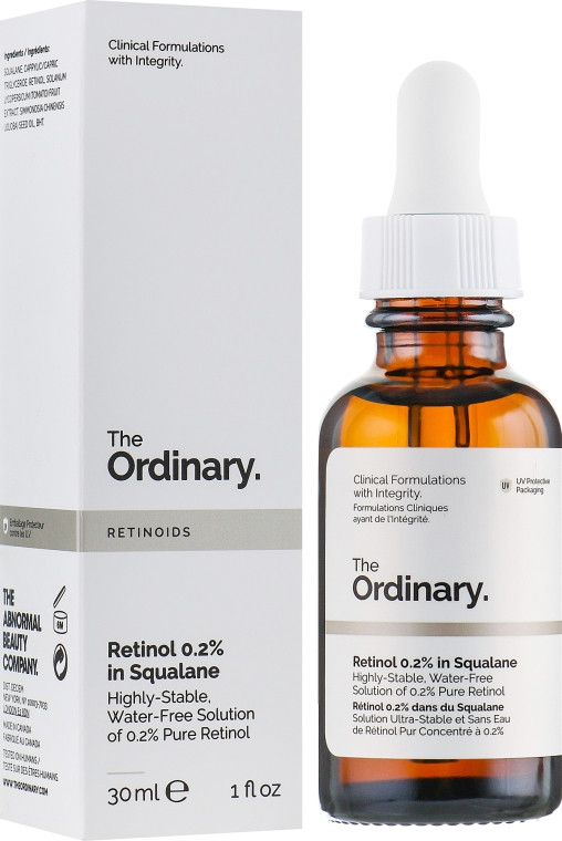 The Ordinary - Retinol 0,2% in Squalane - Сыворотка с ретинолом 0,2 % в сквалане - 30 ml