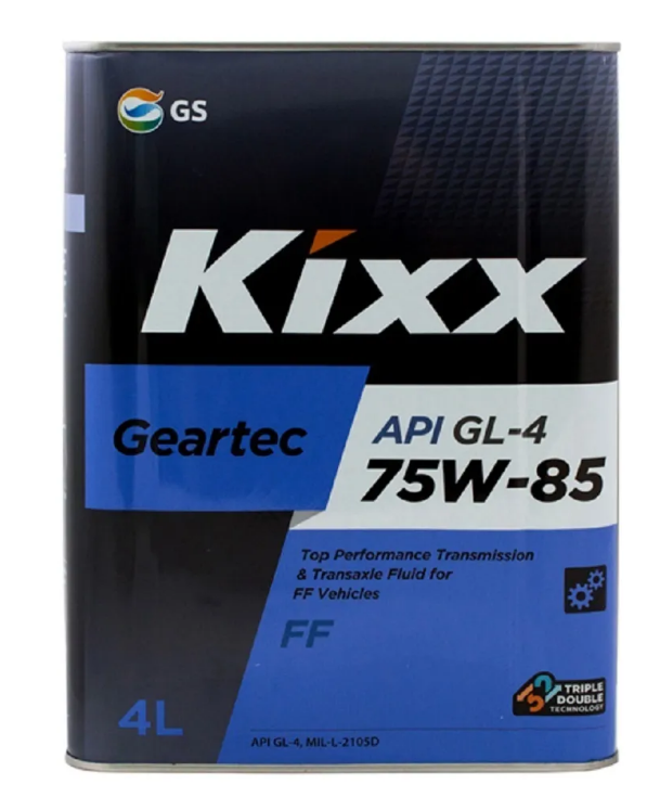 KIXX Geartec FF HD 75W-85, 4л - фото 1 - id-p102080411