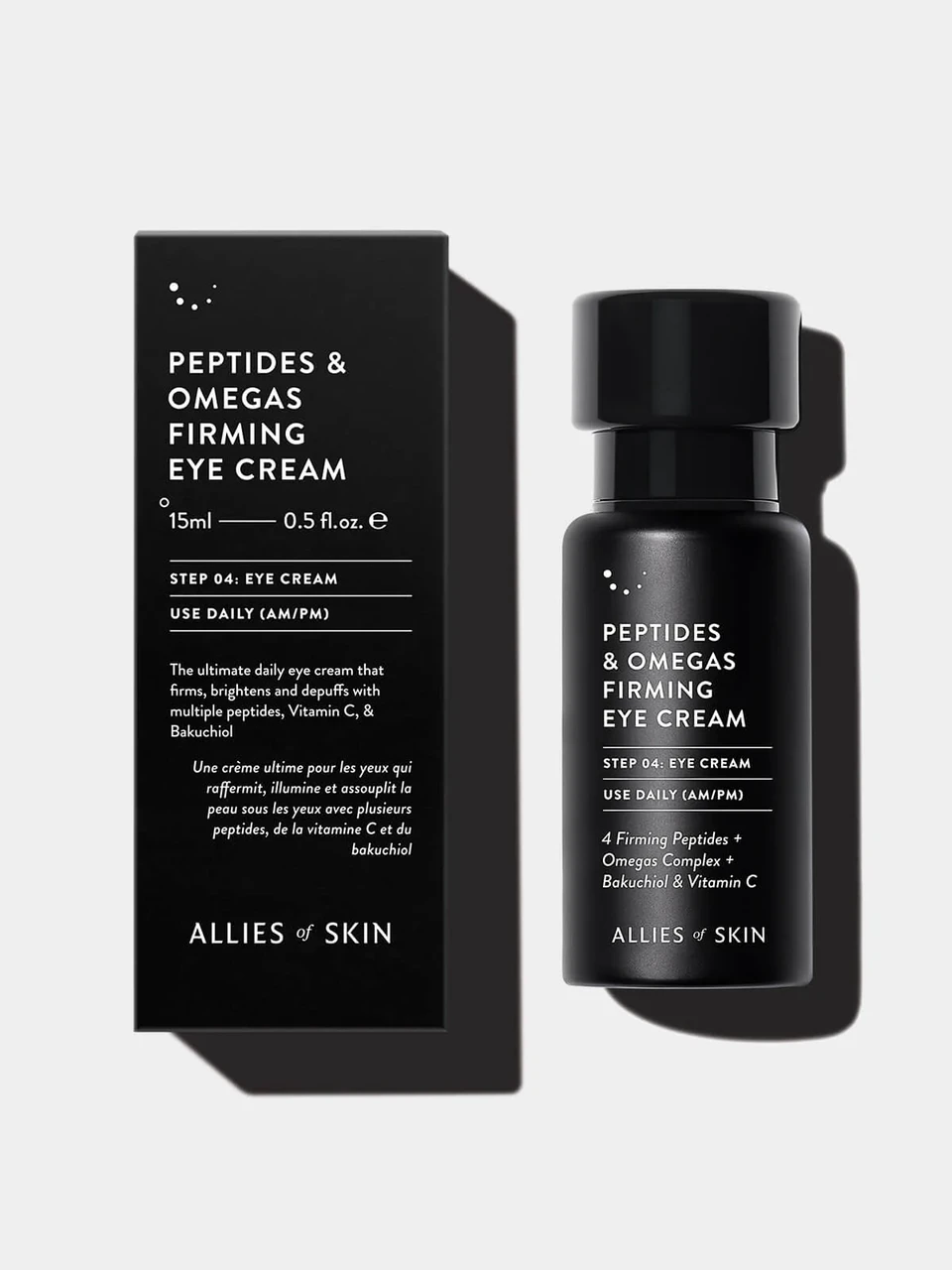 ALLIES OF SKIN Peptides & Omegas Firming Eye Cream Крем для кожи вокруг глаз с пептидами и омега-комплексом - фото 2 - id-p102082587