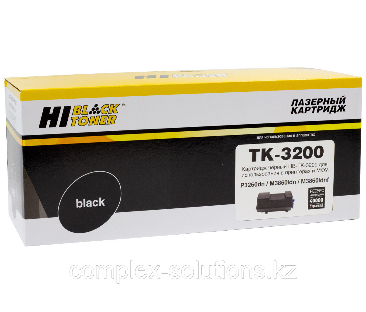 Тонер картридж Hi-Black [TK-3200] для Kyocera Ecosys P3260dn | M3860idn | M3860idnf, 40K | [качественный