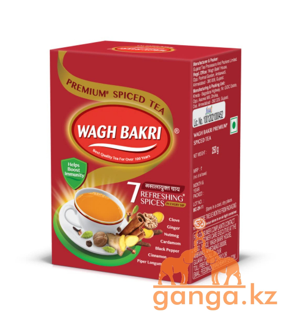 Чёрный чай со специями (Spiced Tea WAGH BAKRI), 250 гр