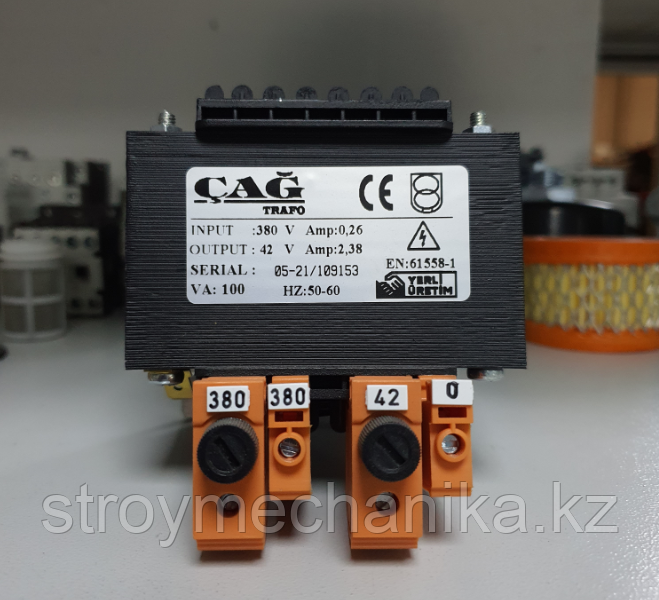 Трансформатор понижающий 380 В / 42 В для штукатурного агрегата - фото 1 - id-p94200555