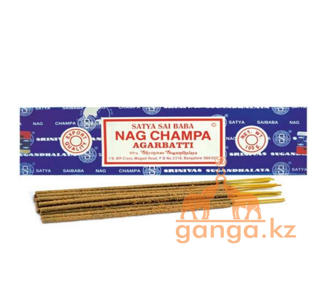 Благовония Наг Чампа (Nag champa agarbatti SATYA), 40 гр