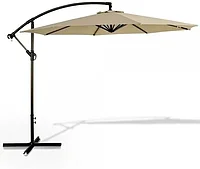 Зонт ART-Wave 3*3 м круглый (бежевый), с утяжелителями