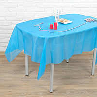 Скатерть «Праздничный стол», 137×183 см, цвет, голубой