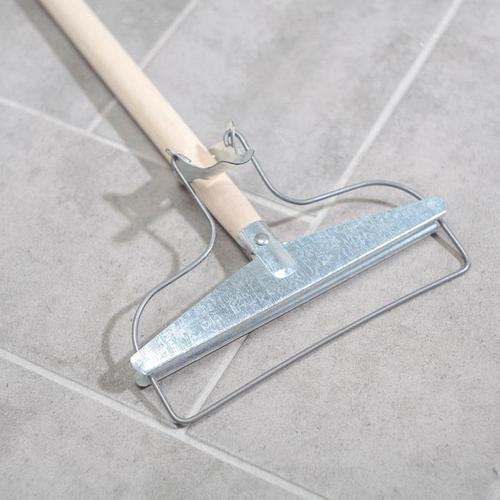 Тряпкодержатель, деревянная ручка, 19×2×122 см (id 101882186)