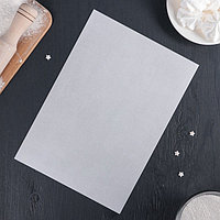 Рисовая бумага для декора торта, 30×21×0,1 см, цвет белый (комплект из 20 шт.)