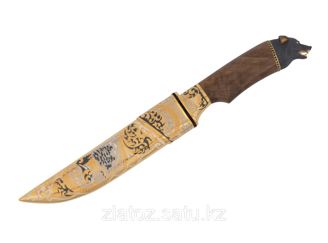 Нож ЦМ "Черная скала" (сталь Х12МФ) - Купить в Казахстане - фото 4 - id-p61718615