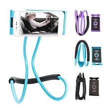 Держатель универсальный гибкий для телефона на шею (Желтый), фото 3