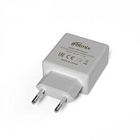 Зарядное устройство сетевое Ritmix RM-2025AC белый 2 USB
