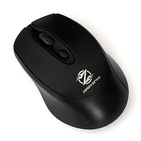 Мышь беспроводная для компьютера ZORNWEE Comfy {1600DPI, 4 кнопки, серия конфетных расцветок} (Черный)