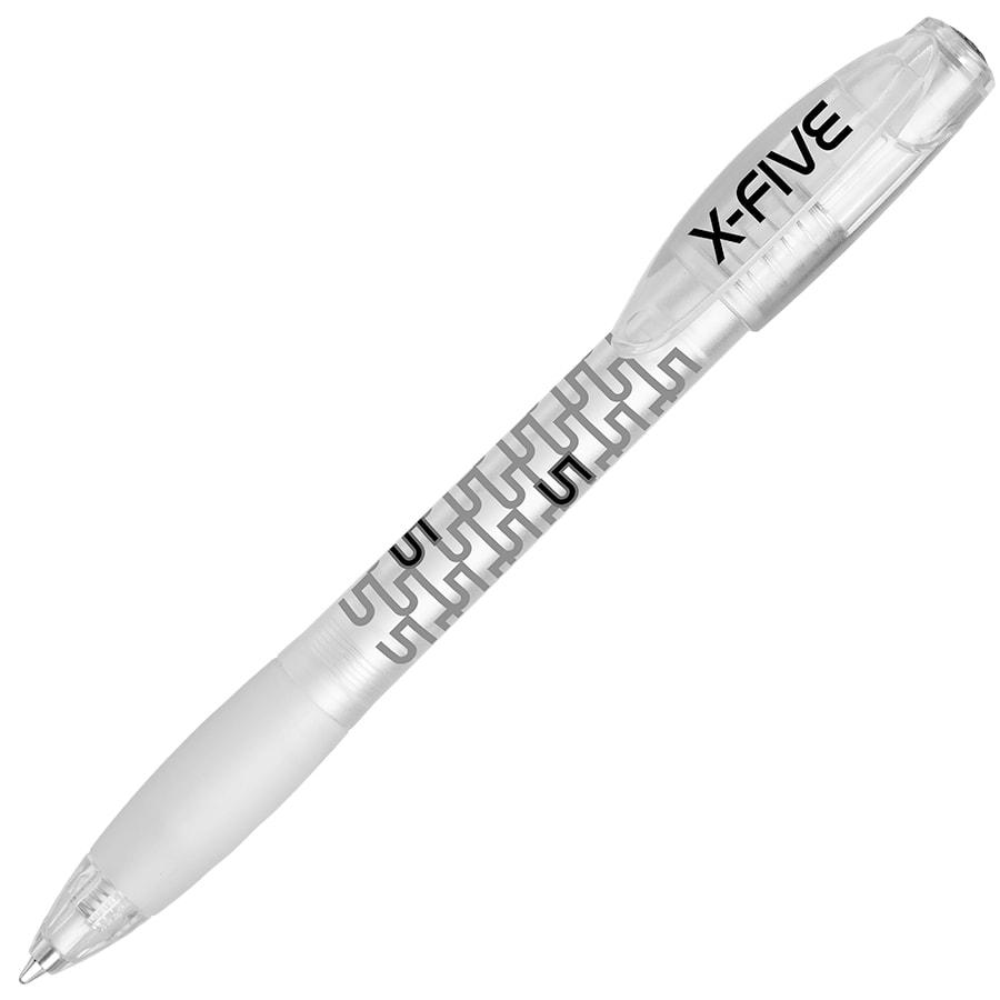 Ручка шариковая X-5 FROST, Белый, -, 219F 90 J - фото 2 - id-p102130371