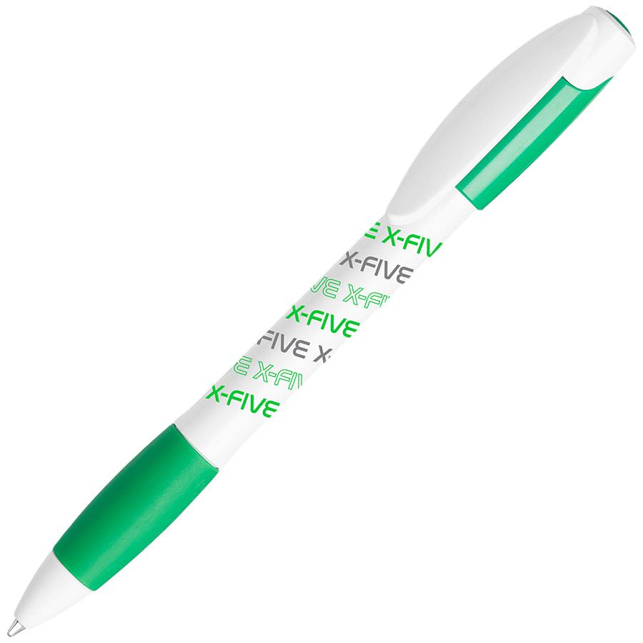 Ручка шариковая с грипом X-5, Зеленый, -, 218 18 - фото 2 - id-p102130375