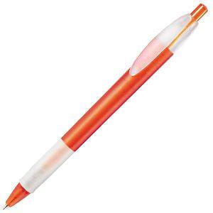 Ручка шариковая с грипом X-1 FROST GRIP, Оранжевый, -, 214F 63