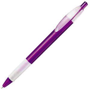 Ручка шариковая с грипом X-1 FROST GRIP, Фиолетовый, -, 214F 62
